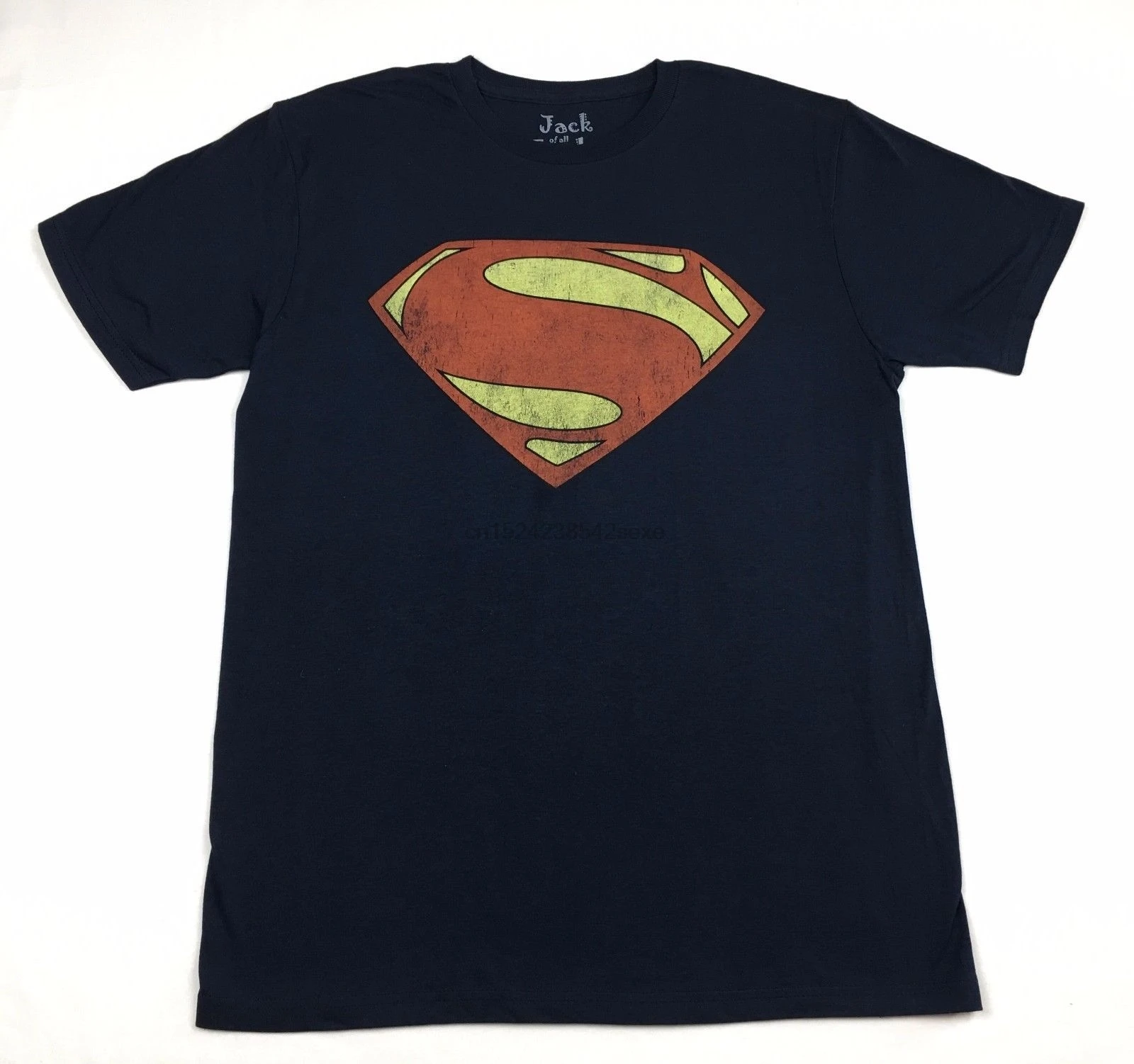 dark blue superman t shirt