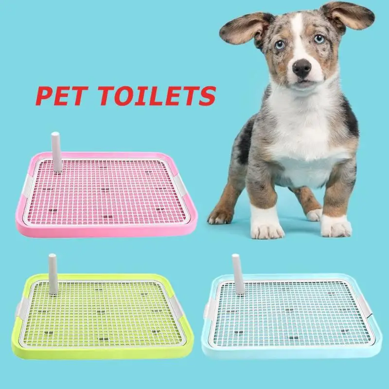 

Dog Toilet Tray Puppy Cat Litter Potty Training Pad Holder Pets Supplies
