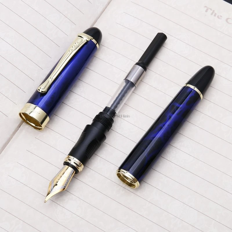 Jinhao X450 роскошная мужская авторучка бизнес-Студенческая 0,5 мм дополнительный тонкий наконечник для каллиграфии офисный инструмент для письма