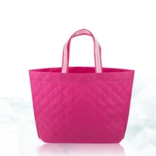 500 шт./партия нетканые сумки для упаковки олежды рекламная акция сумки сумка для покупок в супермаркете на заказ