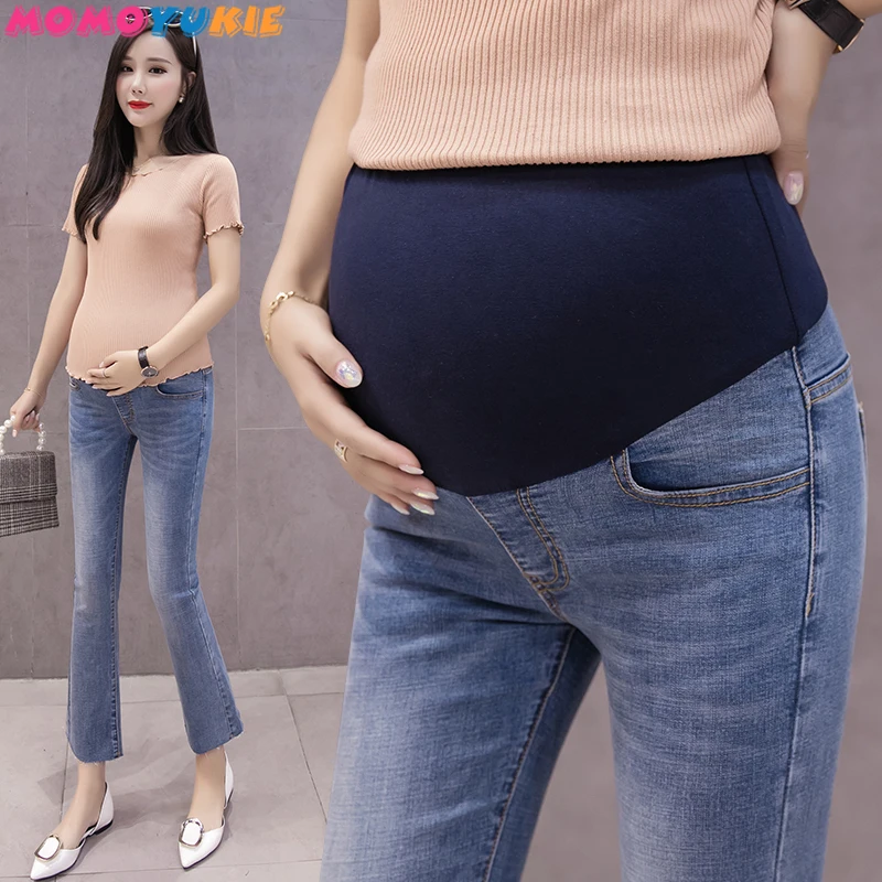 

Maternity Pants Summer Jeans Pregnancy Clothes For Pregnant Women Nursing Clothing Trousers Overalls Denim Prop Belly Legging