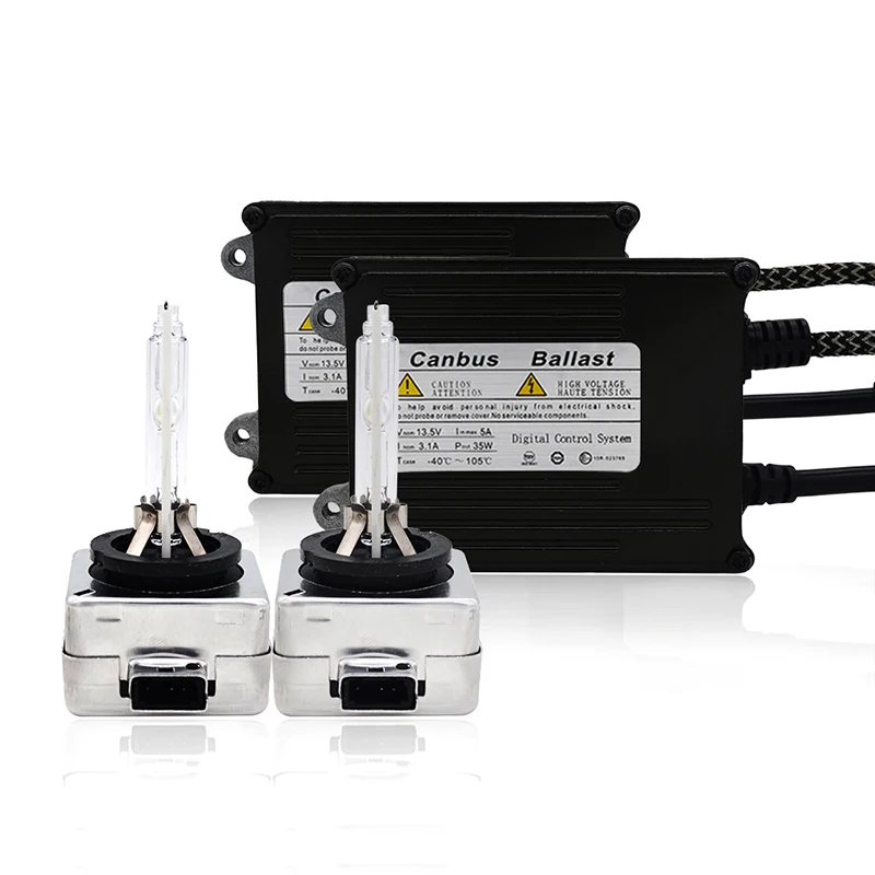 

35W Xenon D1S HID Bulb Ballast Kit Original D1S 6000K 5000K D3S D1R D3R 55W Xenon Bulb D1S Canbus Xenon Ballast D1S D3S HID Kit