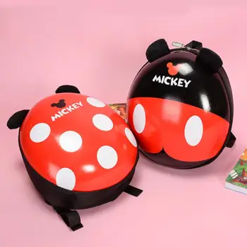 

Mickey Kids Girls School Bag Cute Backpack Children Boy Backpacks Hard Shell Shoulder New EVA Cartoon Kindergarten Bags