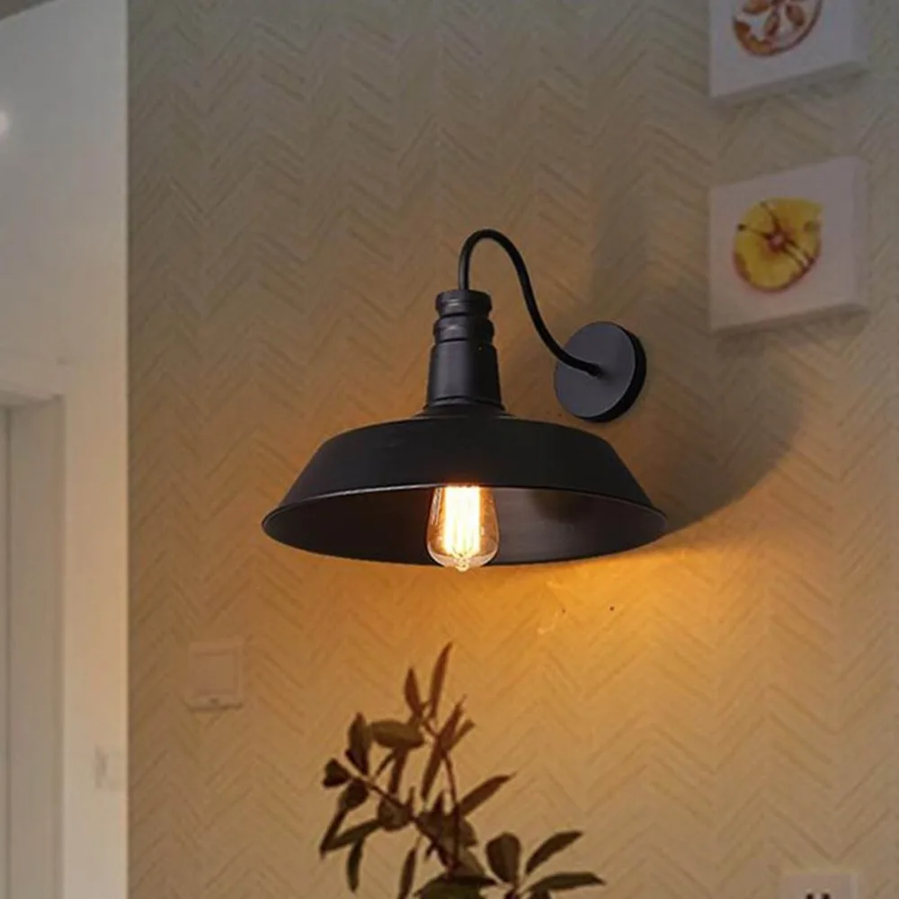 

Modern Minimalist Nordic Pendant Light Creative Dinning Room Bar American Country Metal Vintage Pot Cover Lamp