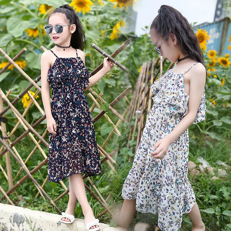 2017 new summer money 13 year old girl wearing clothing lady floral
