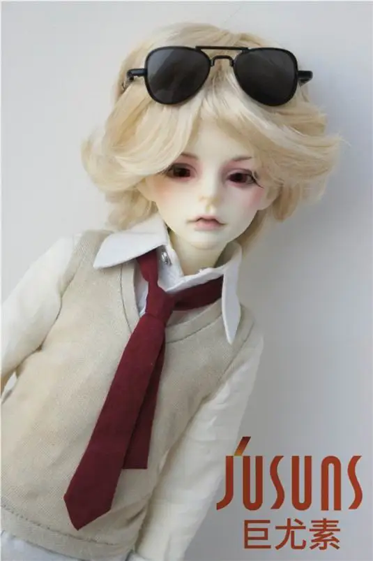 JD075 1/4 BJD парики SD с плавным вырезом кукла парики 7-8 дюймов кукольный парик игрушка кукольный парик аксессуары