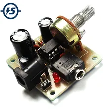 LM386 электронный DIY Kit супер плата мини-усилителя DIY Усилитель Kit 3 V-12 V Мощность усилитель костюм Fun ICSK025A для небольших Динамик