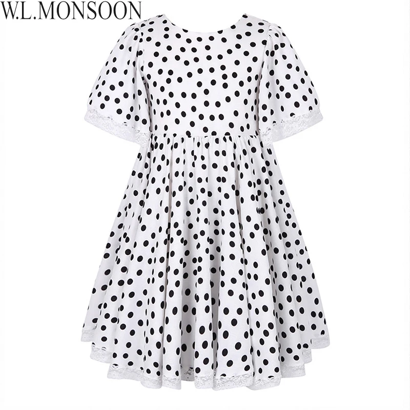 monsoon polka dot dress