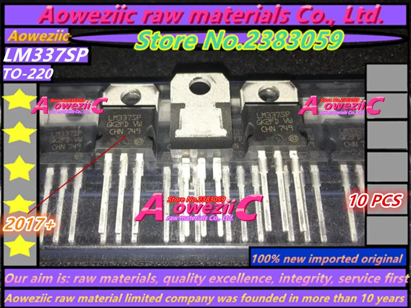 

Aoweziic 2017+ 100% new imported original LM337 LM337SP TO-220 adjustable voltage regulator / regulated power supply