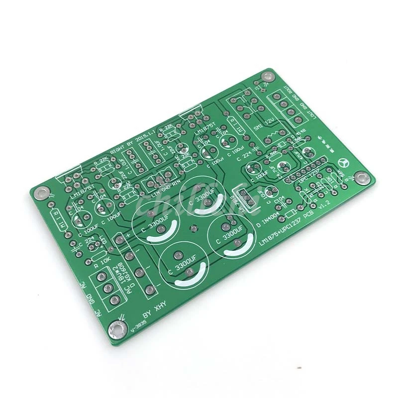 

LM1875 amplifier board with speaker protection PCB