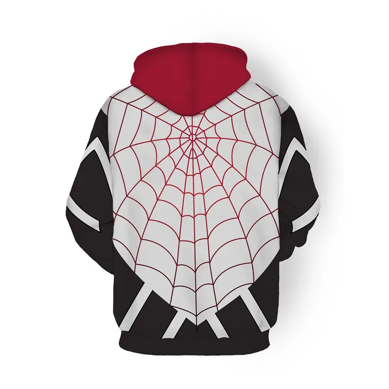 3D принт костюм паук Гвен Стэйси костюм паука на Хэллоуин и косплей женские толстовки с изображением паука анти-Веном Гвен 3D мужские и женские толстовки