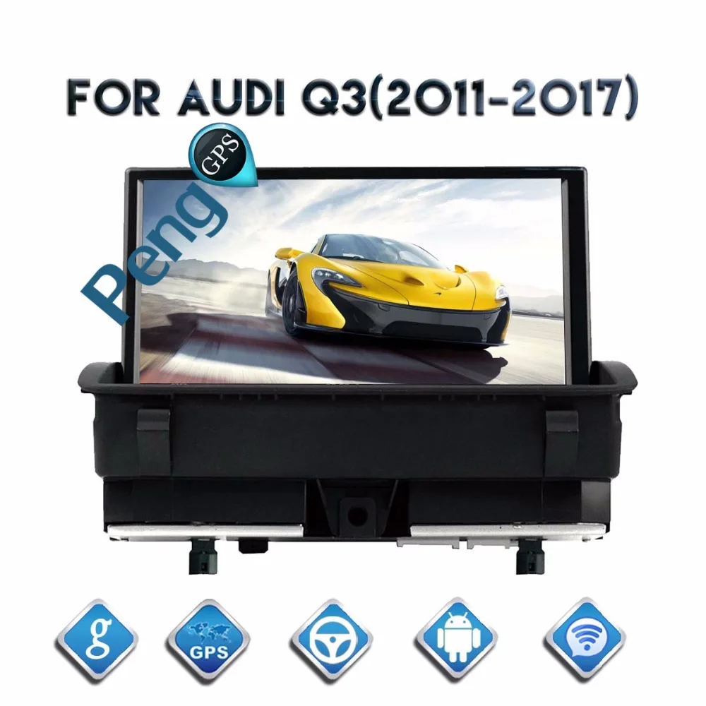 Best Quad Core DVD Player 2 Din Stereo Android 4.4 Car Radio for AUDI Q3 2011-2016 GPS Navigation Autoradio Headunit WIFI FM OBD 0 Best Quad Core DVD Player 2 Din Stereo Android 4.4 Car Radio for AUDI Q3 2011-2016 GPS Navigation Autoradio Headunit WIFI FM OBD 0