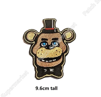 

FNAF Five Nights at Freddy Fazbear Patches Comics tv movie Embroidered Emblem applique badge for backpack party favor gift
