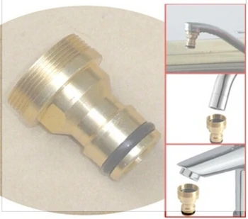 

Copper Basin Faucet Quick Connector Brass Water Tap Connector Garden Water Hose Connectors Free Shipping
