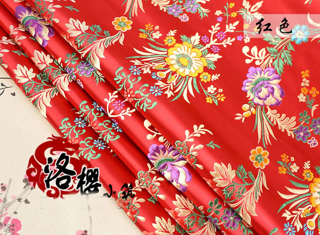 Тканый дамасский Улучшенный костюм cheongsam шелковая ткань одежда жаккардовая парча ткань