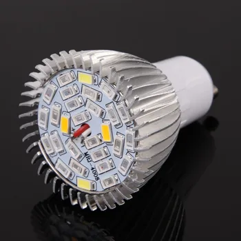 

10pcs/lot E27 E14 GU10 Lamp 5730 18 SMD 28 SMD LED Grow Bulb Light for Flowering Plant and Hydroponics System AC 85-265V