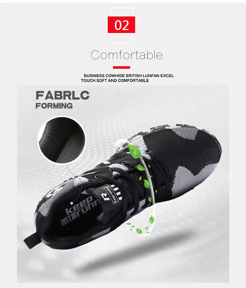 Unisex Comfortable Non-slip Outdoor Men Sneakers Trainer Shoes Women Breathable Good Quality Running Shoes Big Size 36-46 (5)