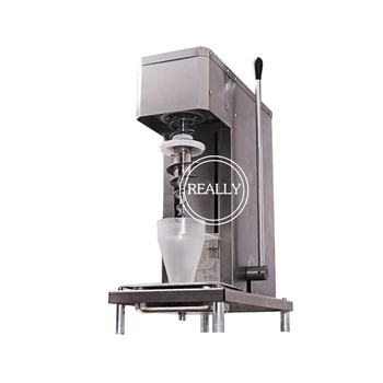 

Hot sale Fruit Ice Cream Mixer Yogurt Ice Cream Blender Machine Stainless steel milk shake maker