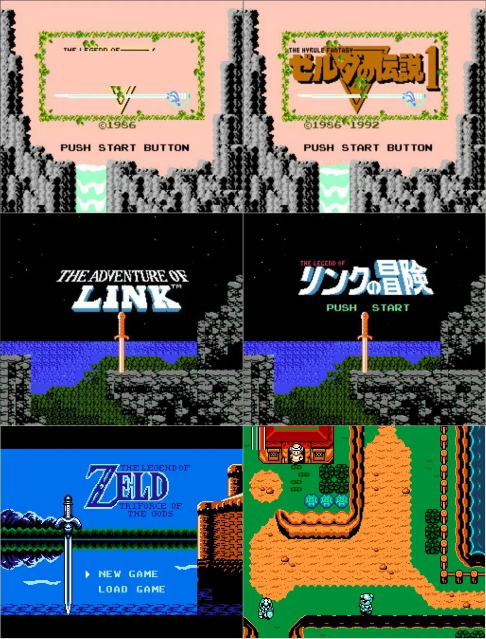 Игровой картридж ZELD @ GOLD REMIX 8 в 1 для консоли NES|Чехлы| |
