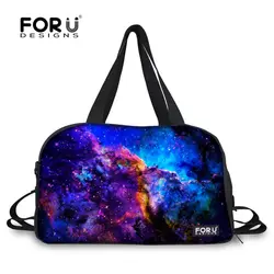 FORUDESIGNS/Galaxy дизайнерская мужская сумка для багажа мужская дорожная сумка для подростков мальчиков вещевой мешок Дорожная сумка легкая