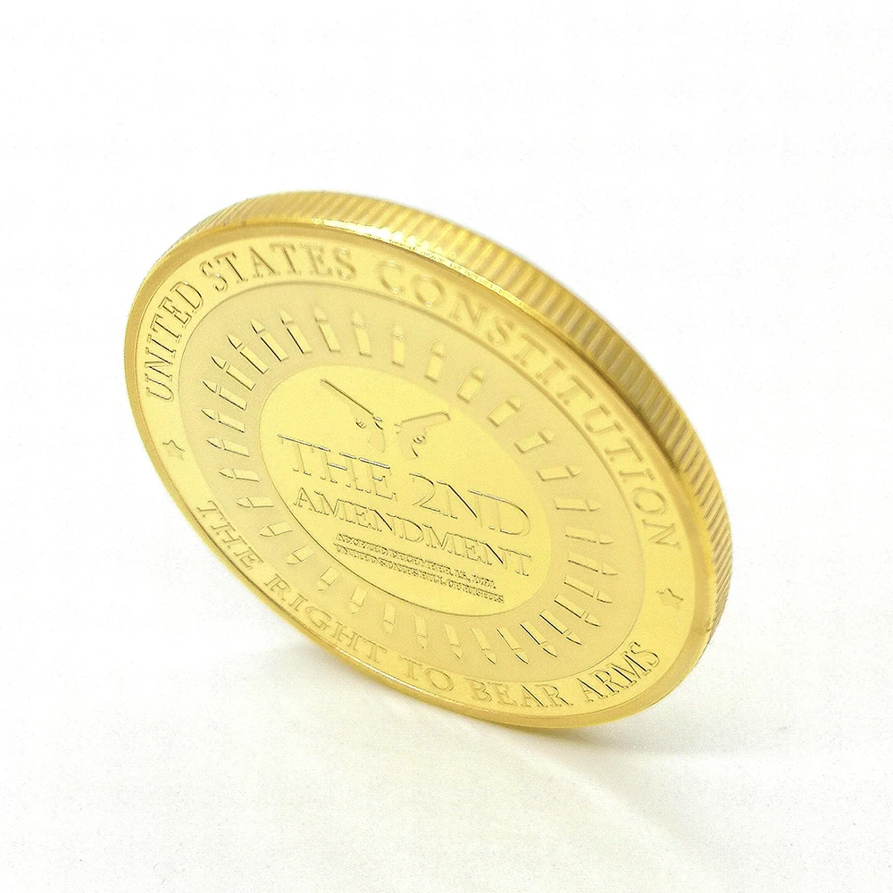 Challenge Coins США 2 е изменение сувенирная монета металлический значок коллекция