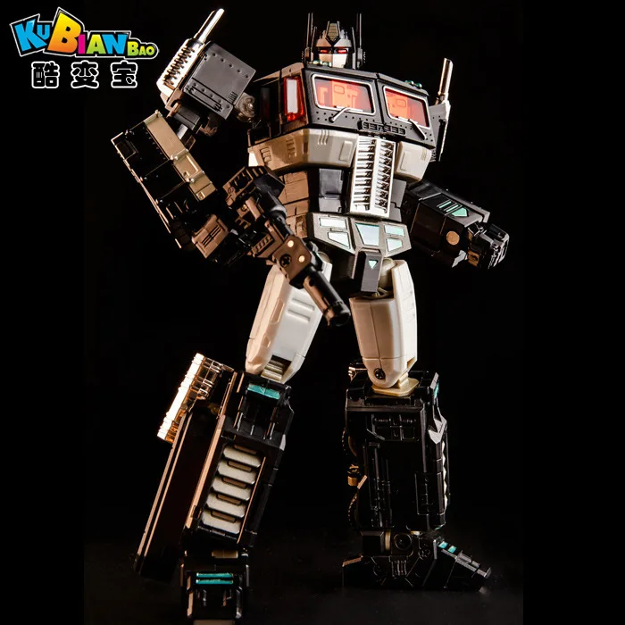 

Transformation OP Commander MPP10V MPP10 Dark Black Alloy Metal Collection Voyager Backpack KBB Deformation Figure Robot Toys