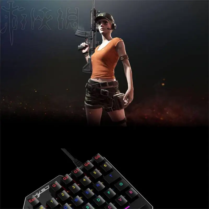 

J100 Mini High Operation Mechanical Keyboard Suitable for Professional Players for PUBG LOL Game One-handed Game Keyboard