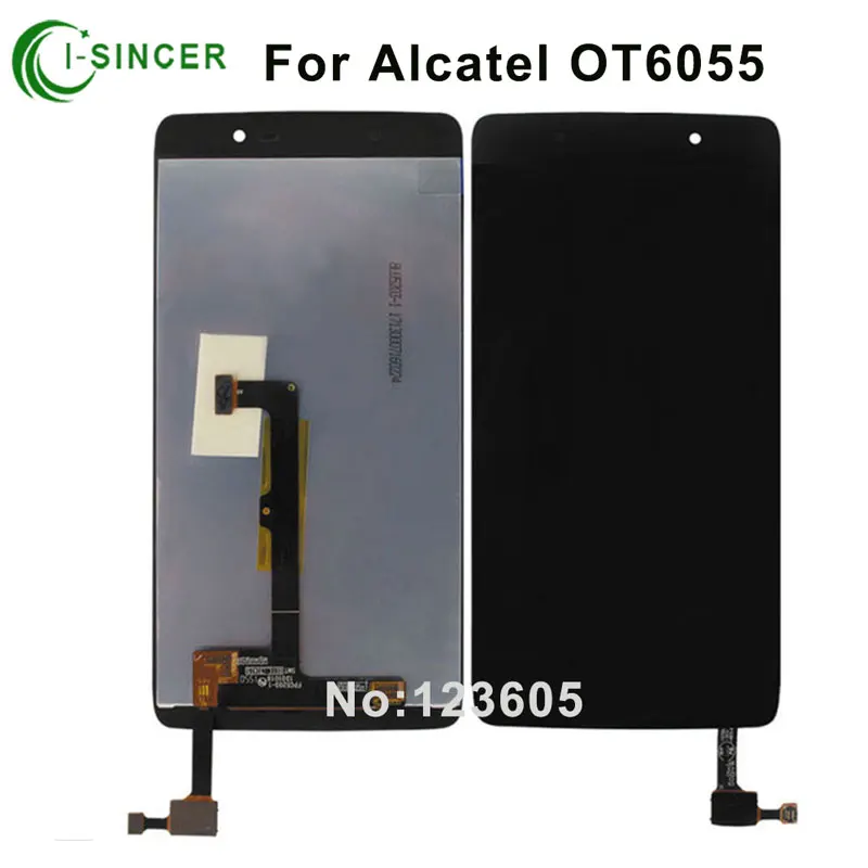 For One Touch Idol 4 Ot6055 LCD Display Digitizer With