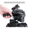 Держатель для камеры DSLR с верхней ручкой, адаптер для холодной обуви, ручной стабилизатор, удлинитель для микрофона, светодиодный светильни... ► Фото 3/6