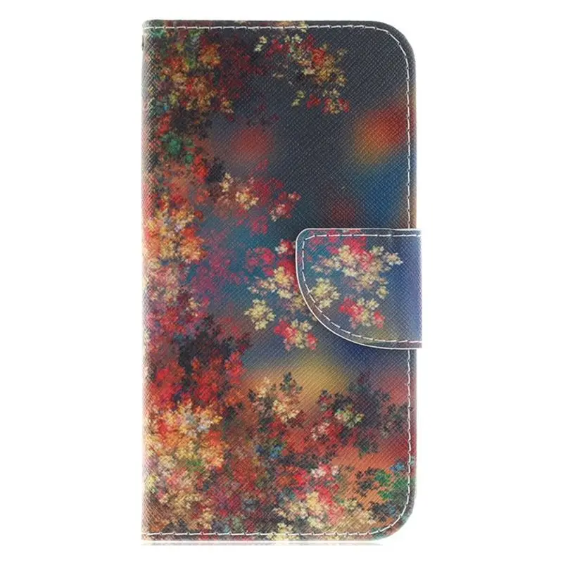 Color S Flowers Чехол для LG LS770 V10 Q6 G6 Mini G5 G3 K8 K10 чехол для капель воды бумажник для карт Карманный магнитный штатив замок крышка Fundas D26F - Цвет: Color S Flowers