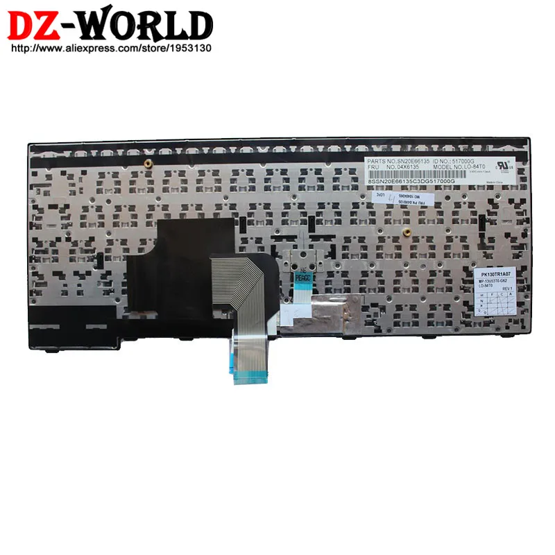 New Original for Lenovo Thinkpad E450 E450C E455 E460 E465 Keyboard Teclado TH Thai Layout 04X6135