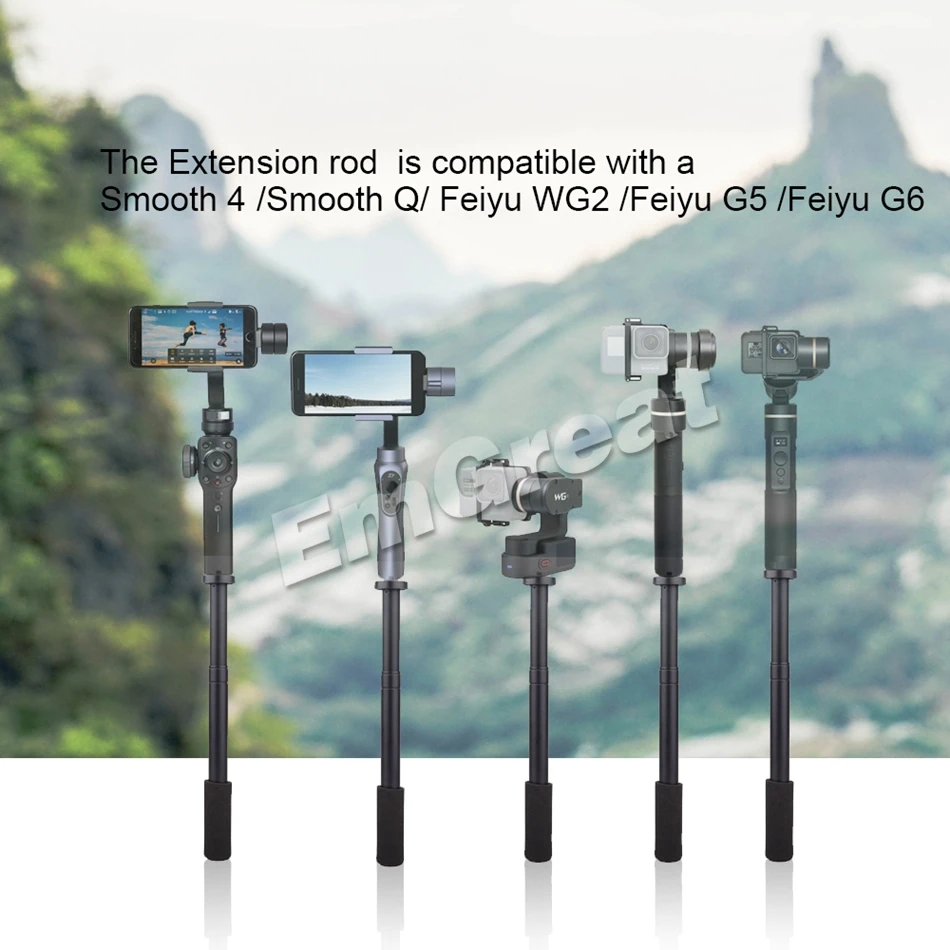 Удлинитель Pergear специально для стабилизатора, совместимый с Zhiyun Smooth 4/Smooth Q Feiyutech G6 WG2 G5 DJI Osmo Mobile 2