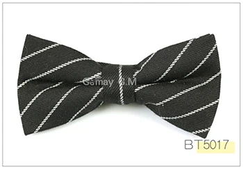 New Men Fashion Classic Plaid Cotton Bowtie Neckwear Adjustable Mens Bow Tie for wedding england style ties - Цвет: BT5017