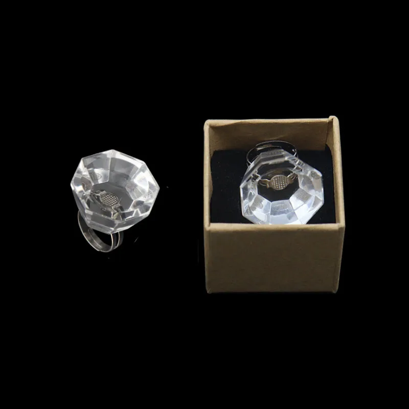 

Grafting Eyelash Glue Dedicated Finger Tray Crystal Ring Eyelash Extension False Eyelash Holder Professional Too