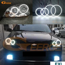 Для Chevrolet Lacetti Optra Nubira 2002-2008 smd комплект светодиодов «глаза ангела» отличное Ультра яркое освещение DRL