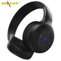 ZEALOT B20 stereofoniczny zestaw słuchawkowy Bluetooth słuchawki z mikrofonem Bass składane bezprzewodowe słuchawki do telefonów komputerowych wsparcie Aux
