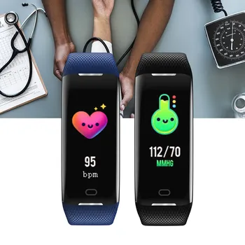 

Smart Bracelet Sports Fitness Tracker Heart Rate Monitor Fitness Smart Band Clock Men Women Smart Watch For Gift