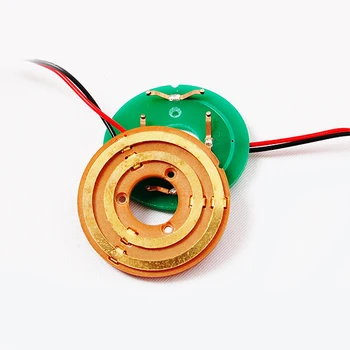 

2 Circuits Through Bore Slip Ring Transferring Signal for Cranes