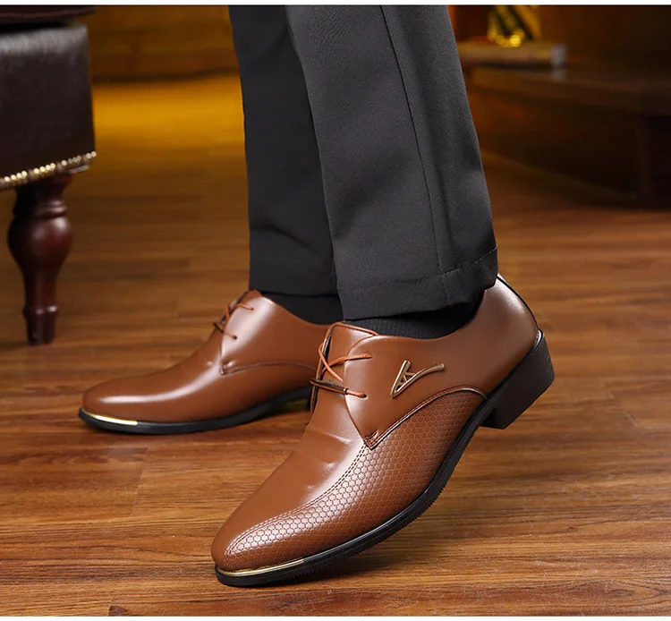 Г. Новая Осенняя мужская обувь из натуральной кожи ручной работы демисезонная деловая модная мужская повседневная обувь брендовая мужская обувь
