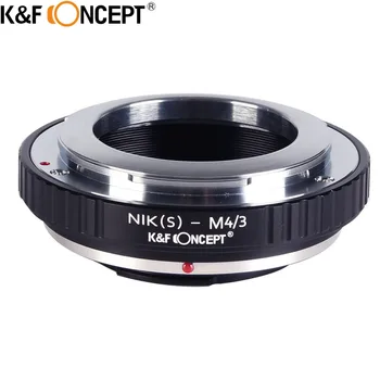 

K&F CONCEPT For Nikon(s)-M4/3 Aluminum Camera Lens Mount Adapter Ring fit For Nikon(s) Lens To for all M4/3 Mount Camera Body