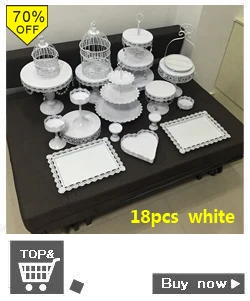 Белый свадебный торт стенд набор 6-12 шт. кекс стенд посуда форма для выпечки приспособления для выпечки тортов жаропрочная посуда набор вечерние посуда