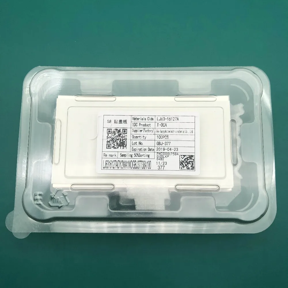 T OCA клей 125um для Samsung Note 9 8 Note10 Galaxy S10 plus G970 G973 TOCA пленка поврежденная край s10 ЖК экран