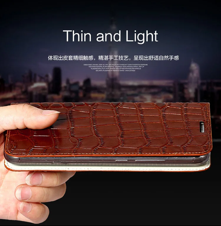 Wangcangli бренд мобильного телефона чехол Натуральная кожа Крокодил ровной текстурой чехол для телефона для samsung Galaxy j5 ручной работы чехол для телефона