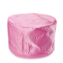 1 шт. розовый салонный парогенератор для спа волос теплая Кепка лечение питательная шляпа Защитная крышка s Фены цена акции