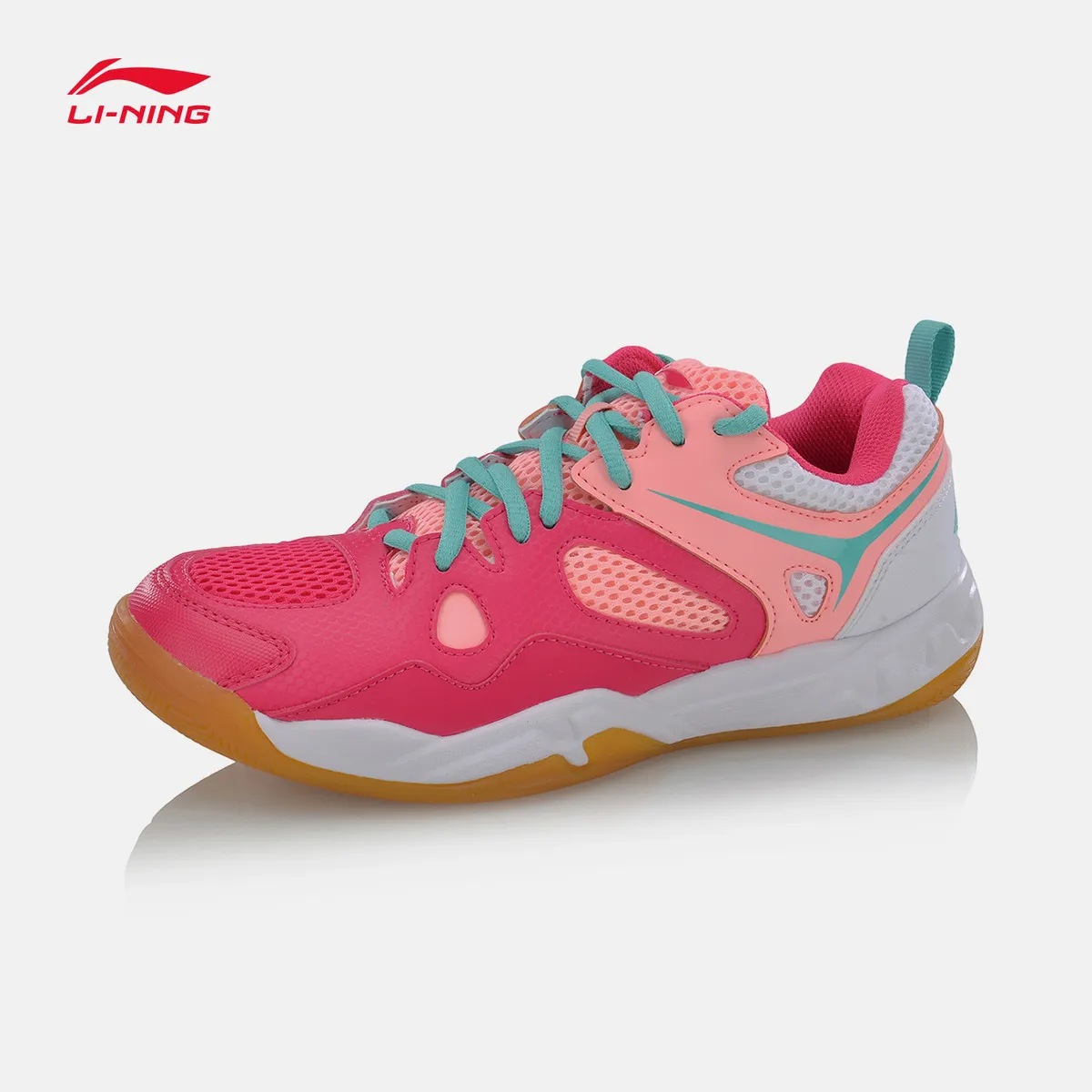 Li Ning/Женская обувь для бадминтона новинка 2017 дышащие Нескользящие Женские