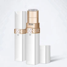 Мини электрический прибор для удаления волос на лице, губная помада, дизайнерский эпилятор для волос на лице