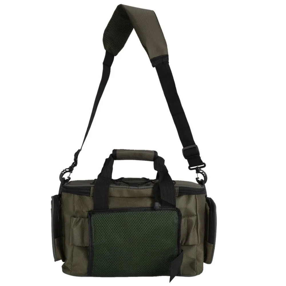 Chegada à Prova Bolsa de Pesca Bolsas de Ombro ao ar Nova Dwaterproof Água Grande Capacidade Multifuncional Isca Pesca Enfrentar Pacote Livre 6 Bolsas de pesca