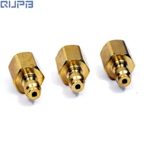 QUPB латунь БЫСТРОРАЗЪЕМНАЯ вилка 1/8NPT M10