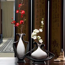 Креативная керамическая ваза для цветов ручной работы, цветочные вазы для дома, ваза для свадебного украшения Ev Dekorasyon Aksesuarlar Teraryum