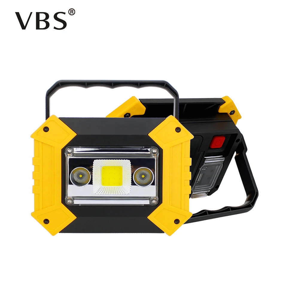 

IP44 Multifunction Portable Lamp 20W Waterproof Usb Rechargeable Portable Spotlight Outdoor Garden Camping Hunting Working Light